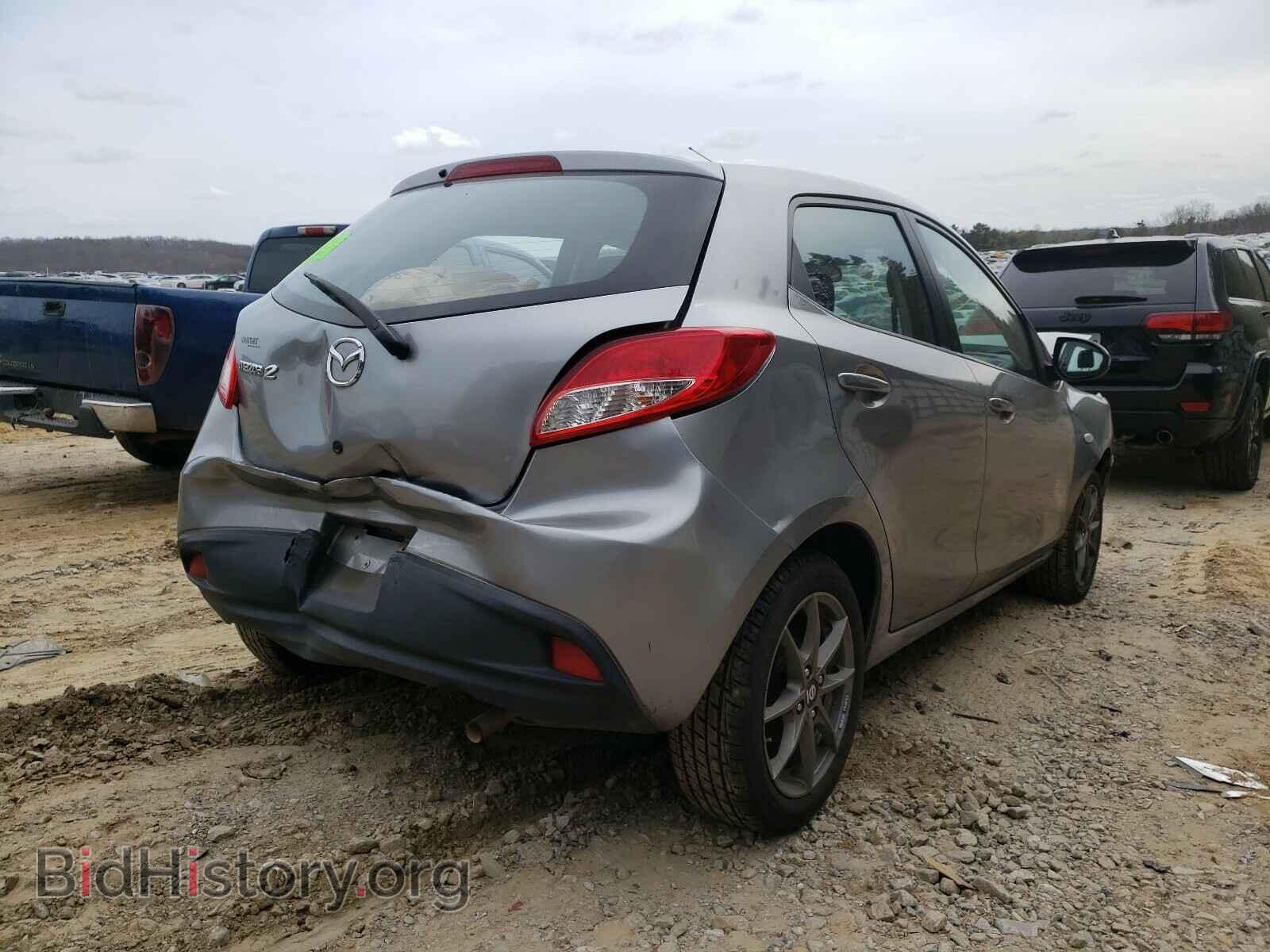 2014 MAZDA 2 - VIN: JM1DE1KZ5E0183567 - Фото 4