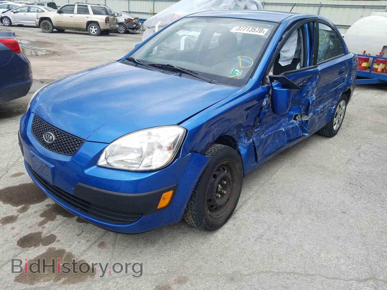 2009 KIA RIO BASE - VIN: KNADE223X96543708 - Фото 2