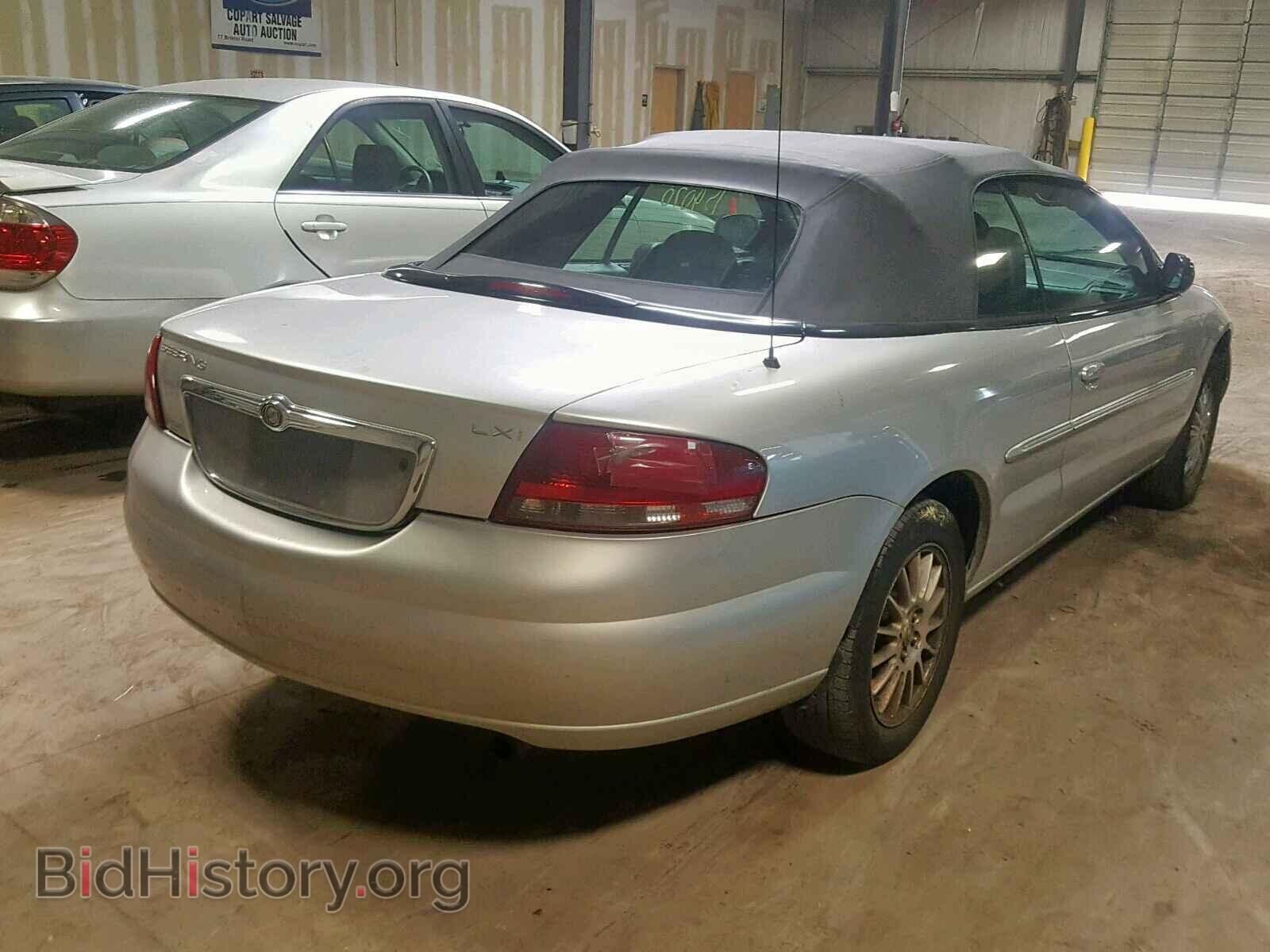 2004 CHRYSLER SEBRING - VIN: 1C3EL55R04N120251 - Фото 4