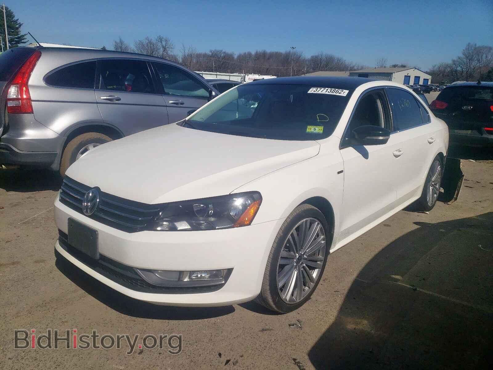 2014 VOLKSWAGEN PASSAT - VIN: 1VWBT7A39EC103292 - Фото 2