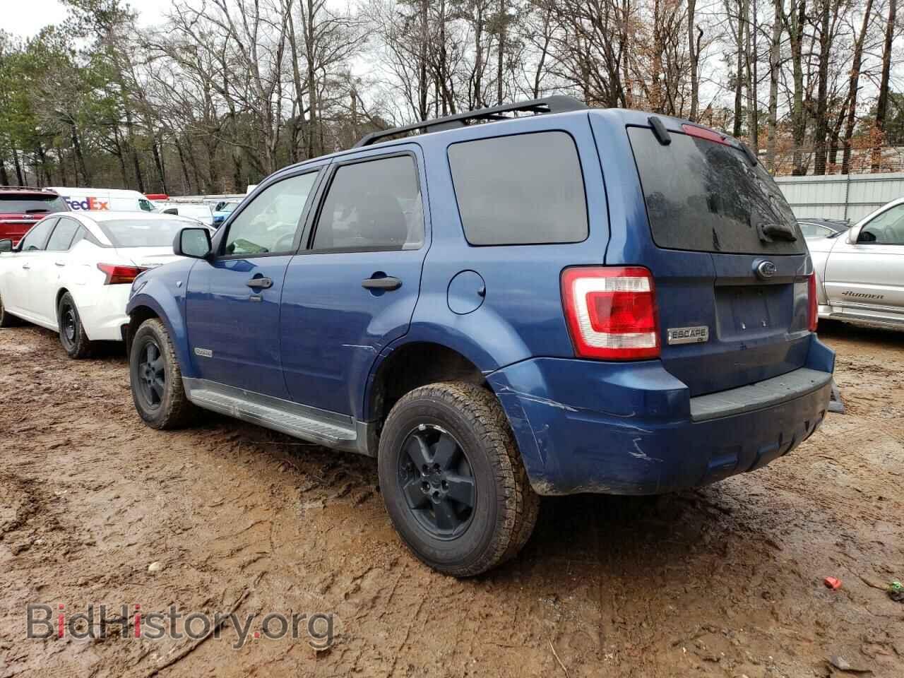 2008 FORD ESCAPE - VIN: 1FMCU03108KB05624 - Фото 2