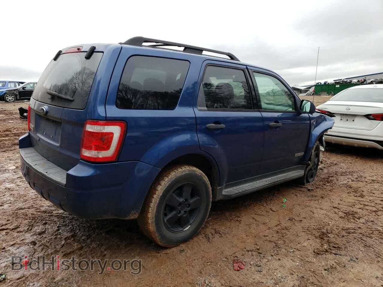 2008 FORD ESCAPE - VIN: 1FMCU03108KB05624 - Фото 3