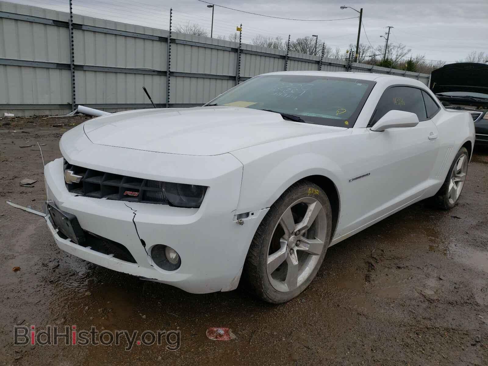 2012 CHEVROLET CAMARO - VIN: 2G1FB1E39C9189733 - Фото 2