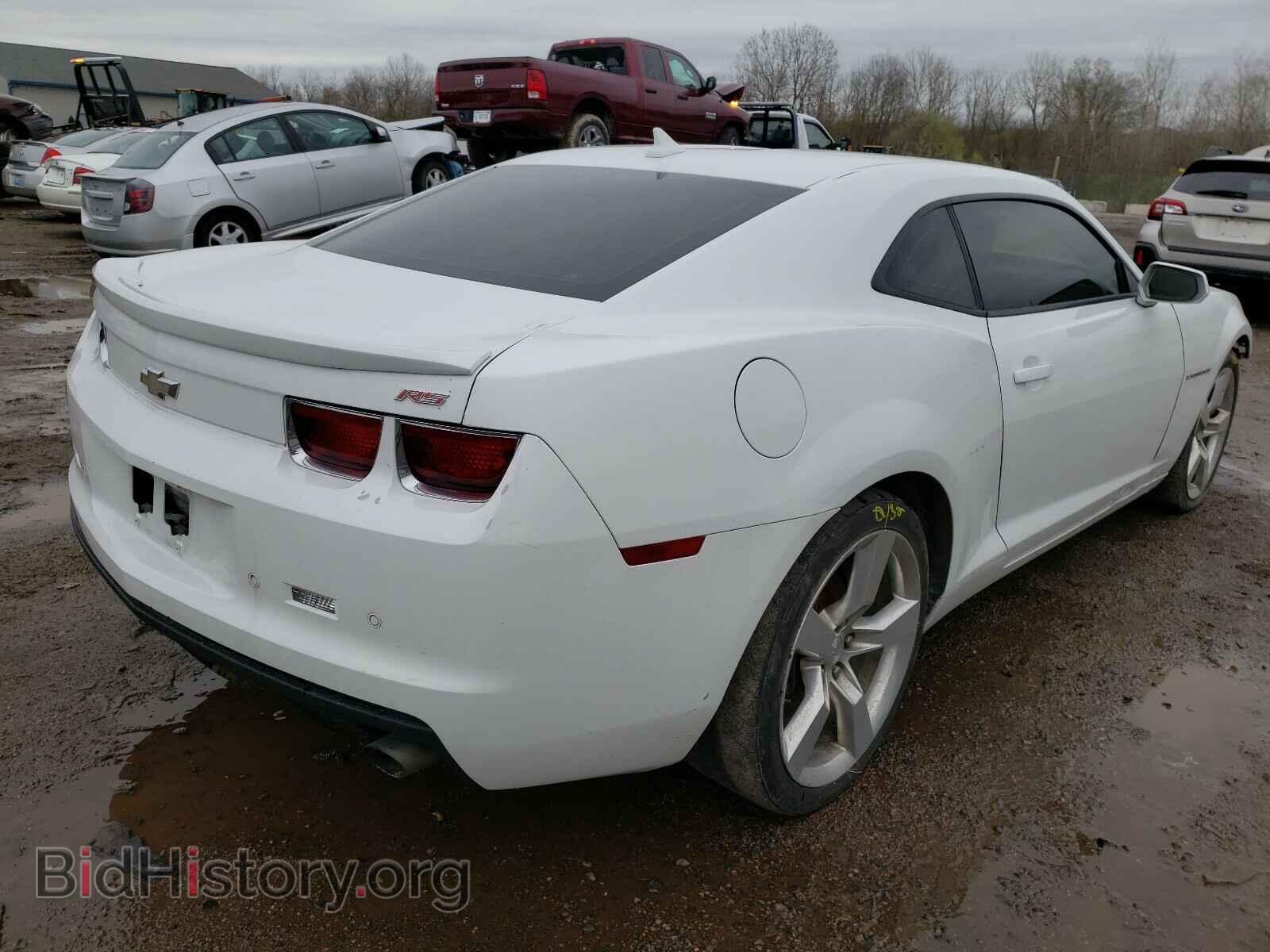 2012 CHEVROLET CAMARO - VIN: 2G1FB1E39C9189733 - Фото 4