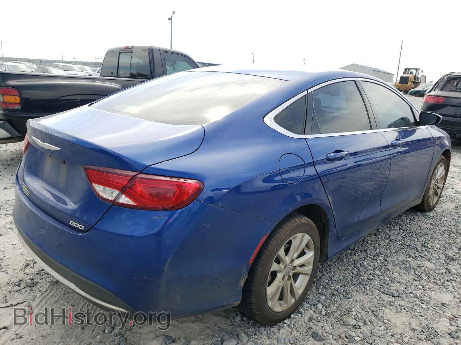 2016 CHRYSLER 200 - VIN: 1C3CCCAB1GN148259 - Фото 4