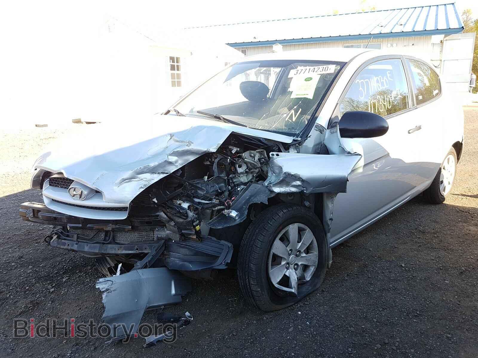 2008 HYUNDAI ACCENT - VIN: KMHCM36C88U058152 - Фото 2