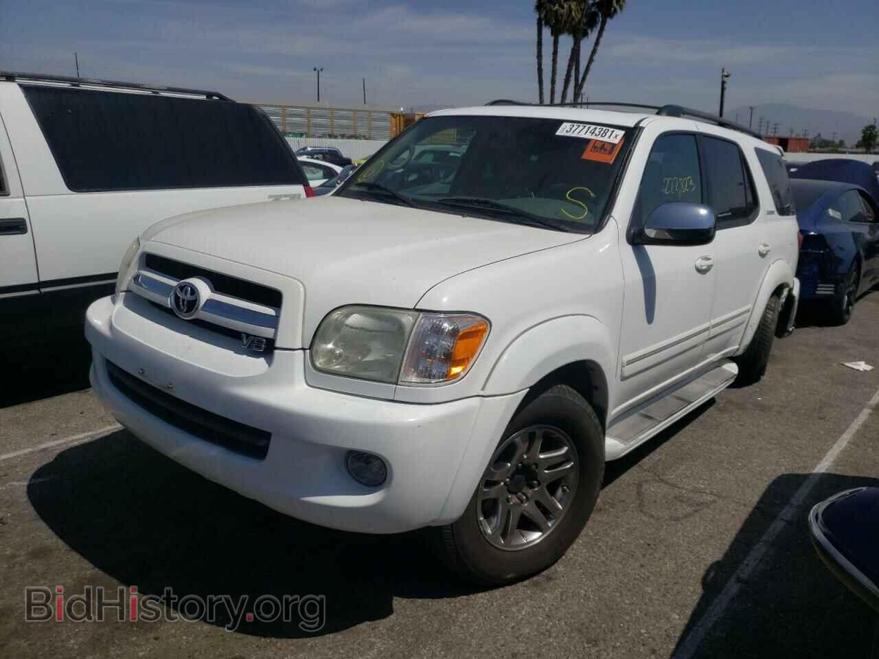 2007 TOYOTA SEQUOIA - VIN: 5TDBT48A67S284374 - Фото 2