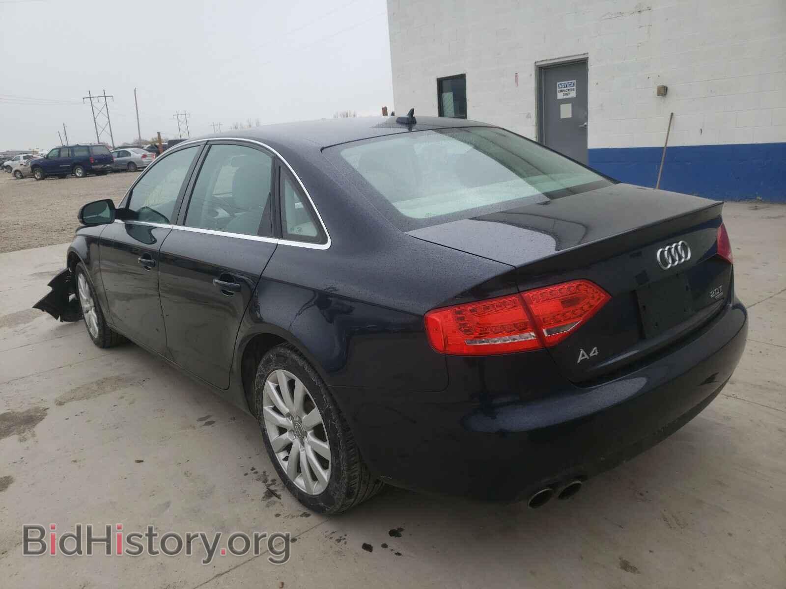 2012 AUDI A4 - VIN: WAUBFAFL3CN014672 - Photo 3