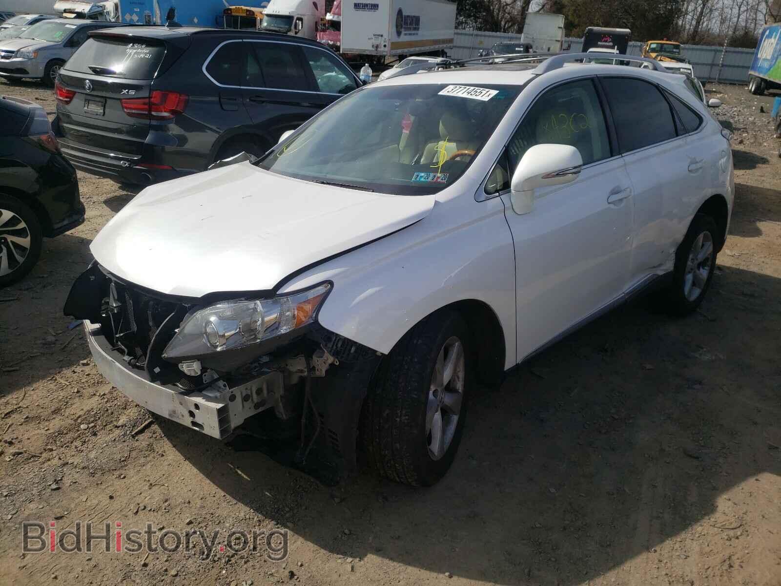 2012 LEXUS RX350 - VIN: 2T2BK1BA7CC152801 - Фото 2