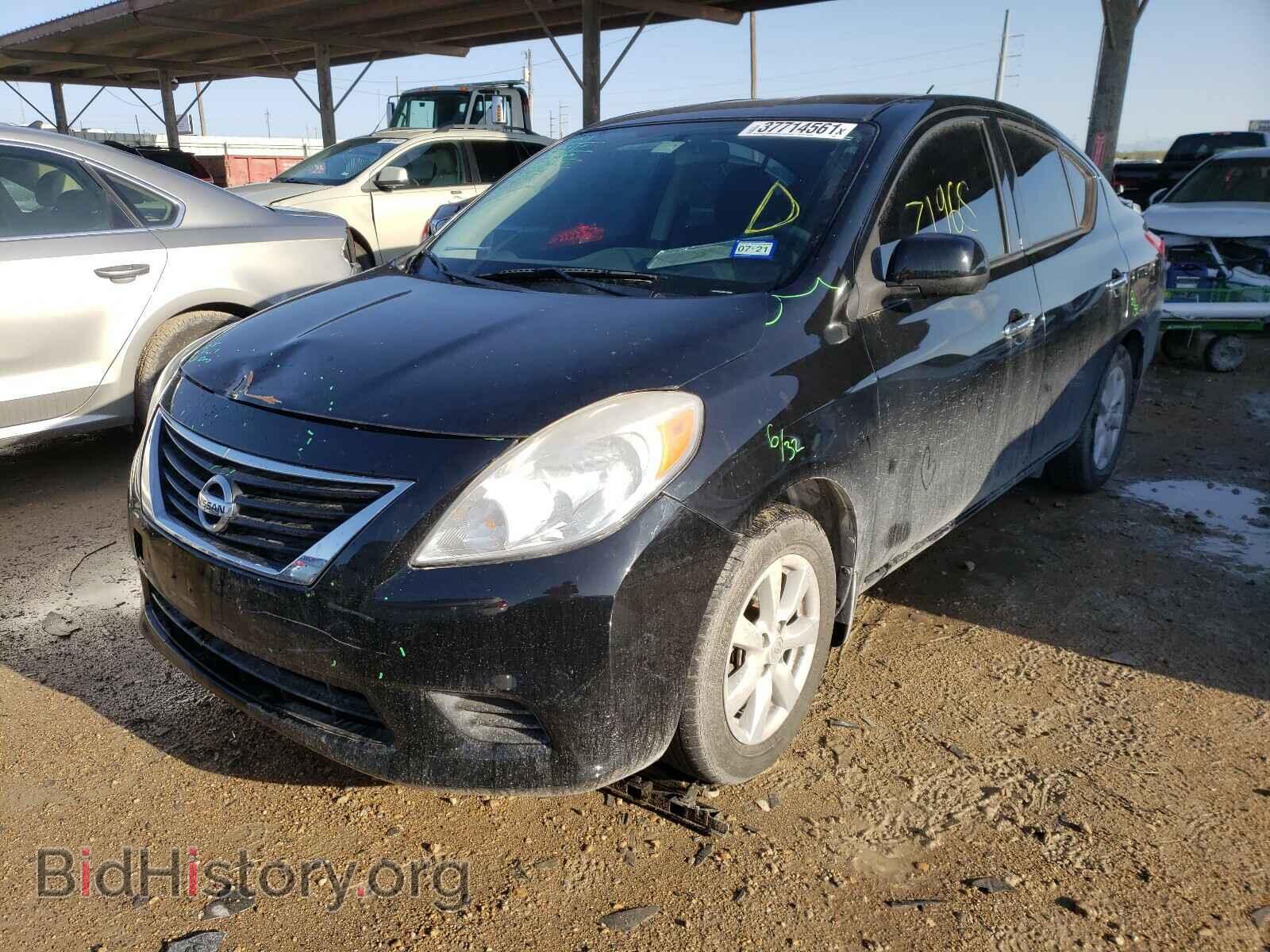 2014 NISSAN VERSA - VIN: 3N1CN7AP4EL854621 - Фото 2