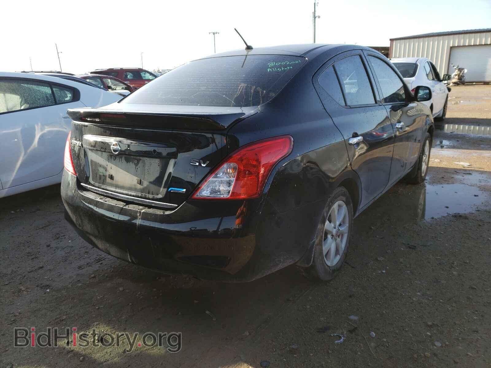 2014 NISSAN VERSA - VIN: 3N1CN7AP4EL854621 - Фото 4