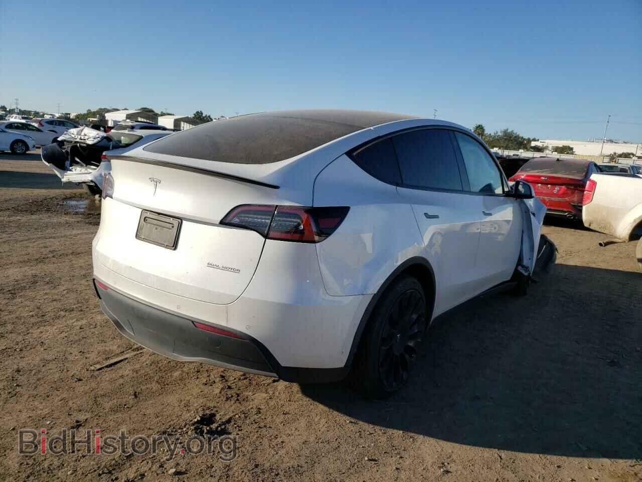 2020 TESLA MODEL Y - VIN: 5YJYGDEF0LF023853 - Фото 3