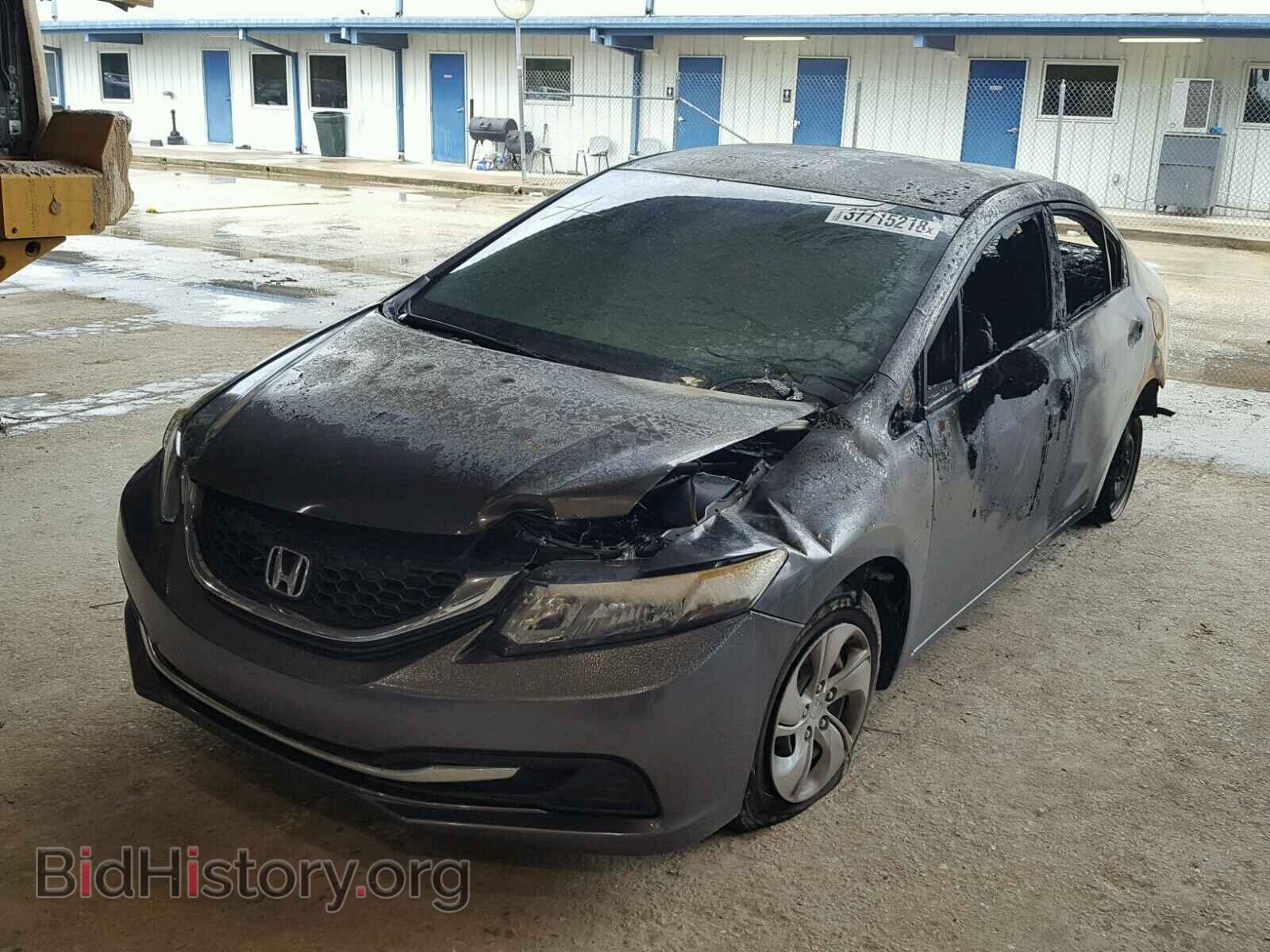 2013 HONDA CIVIC - VIN: 2HGFB2F53DH580205 - Фото 2