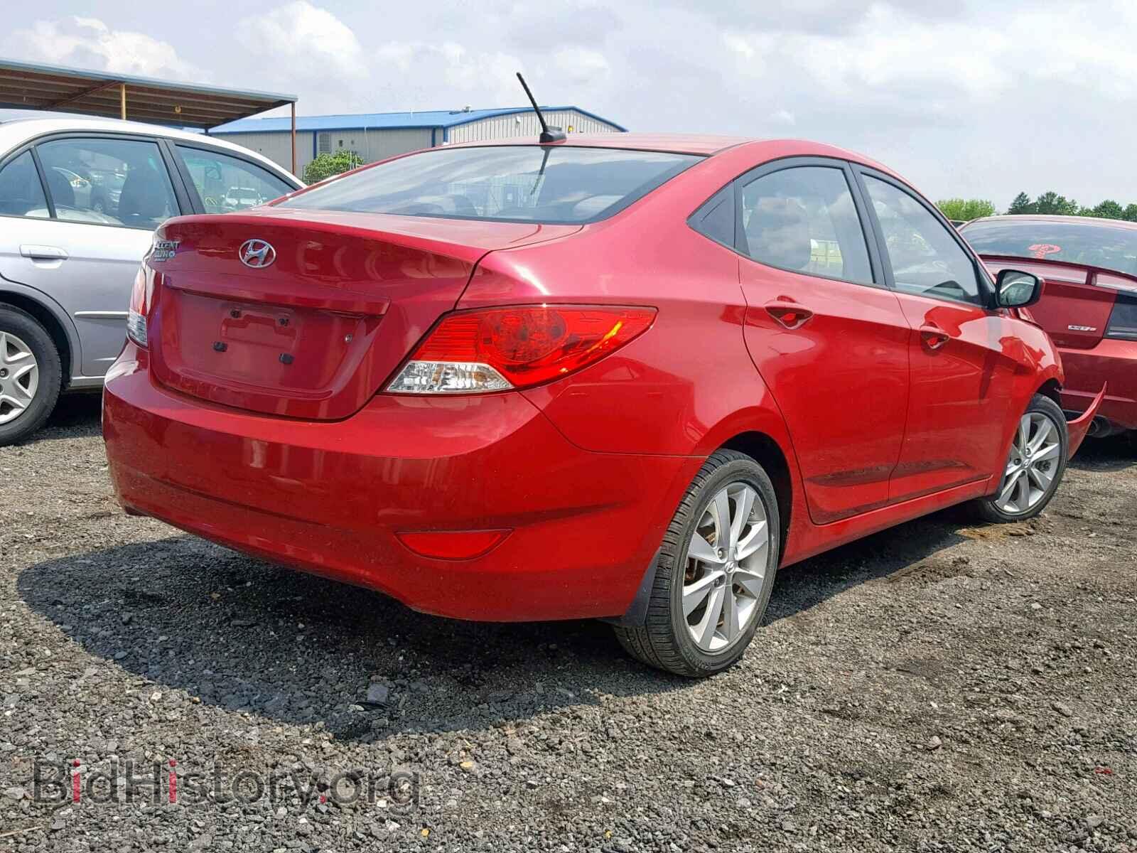 2014 HYUNDAI ACCENT - VIN: KMHCU4AE7EU589790 - Фото 4