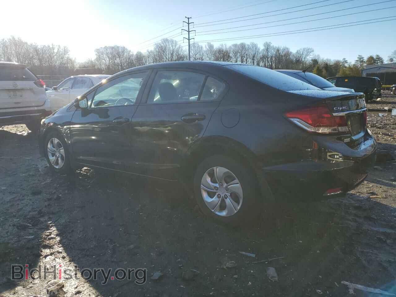 2013 HONDA CIVIC - VIN: 2HGFB2F51DH558428 - Фото 2
