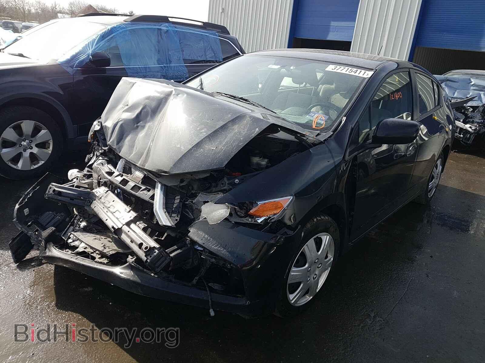 2014 HONDA INSIGHT - VIN: JHMZE2H35ES002422 - Фото 2