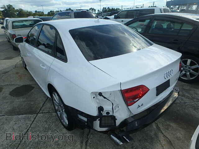 2010 AUDI A4 - VIN: WAUBFAFL6AA051977 - Фото 3