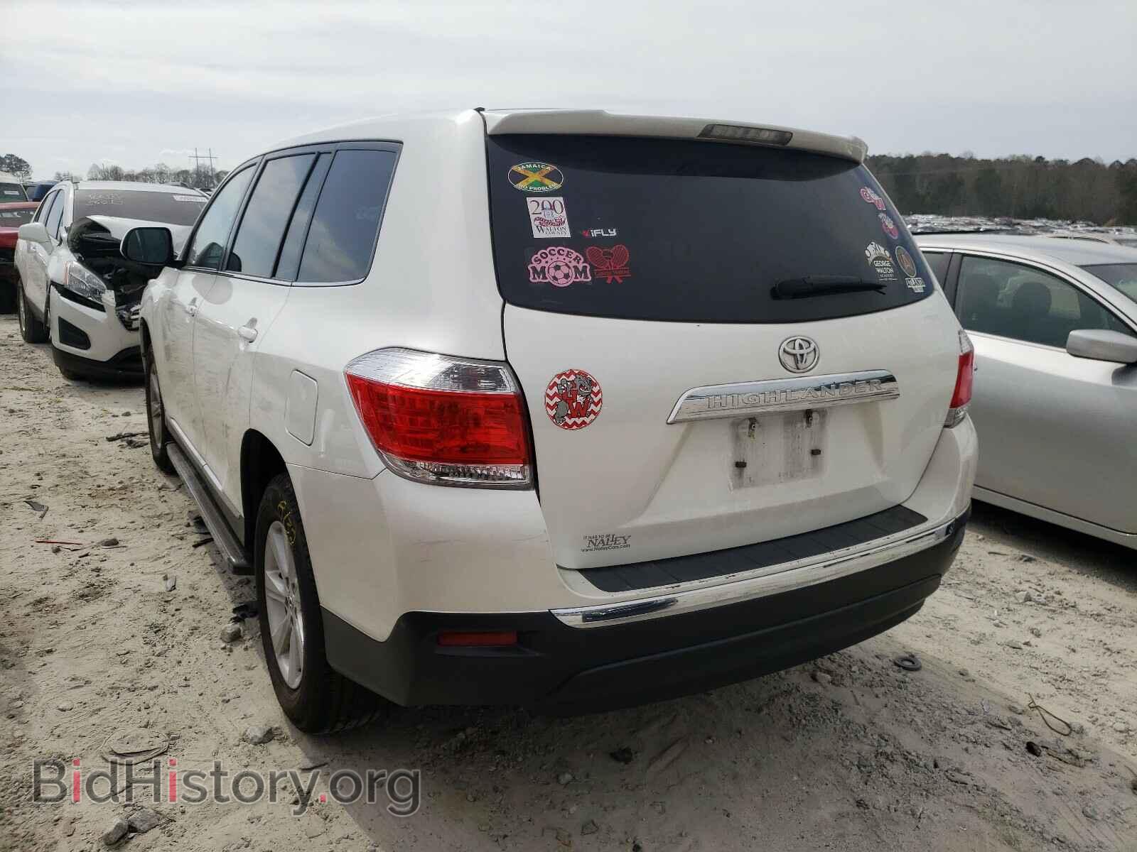 2013 TOYOTA HIGHLANDER - VIN: 5TDZA3EH2DS044539 - Фото 3