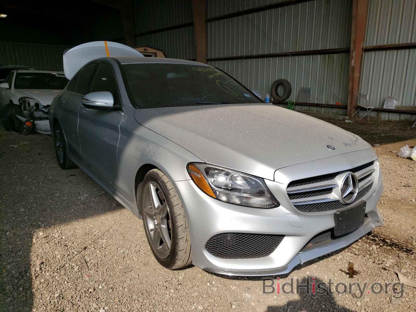 Photo 55SWF4JB7FU067560 - MERCEDES-BENZ C CLASS 2015