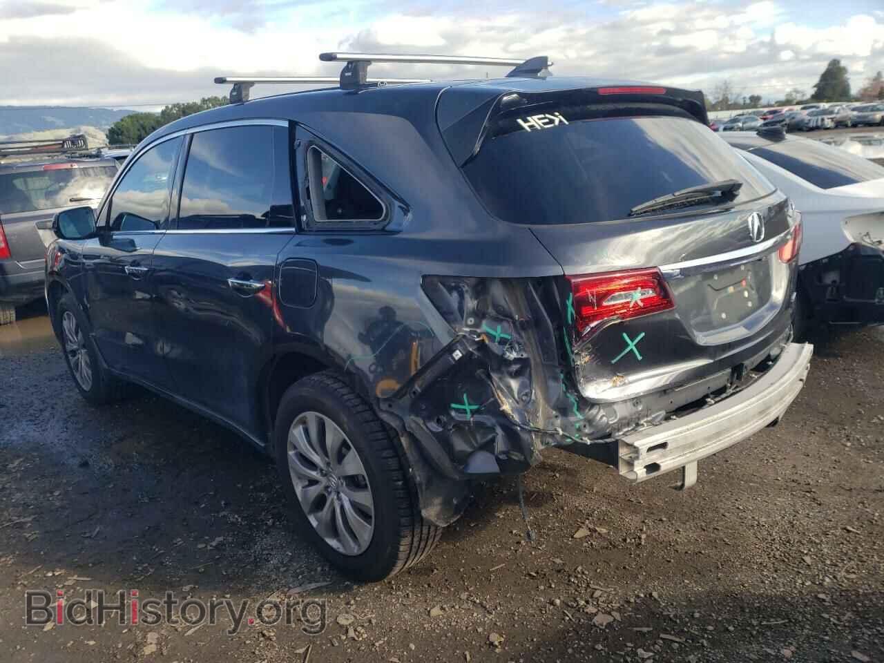 2014 ACURA MDX - VIN: 5FRYD4H47EB018038 - Фото 2