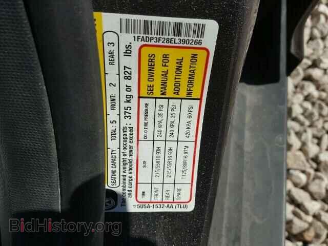2014 FORD FOCUS - VIN: 1FADP3F28EL390266 - Photo 10