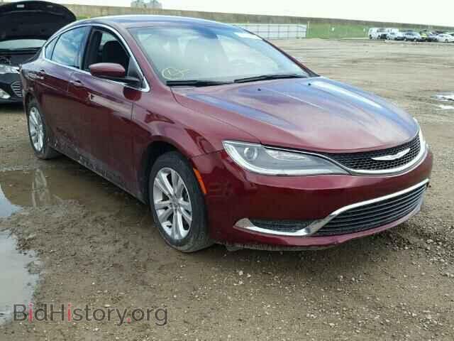 Photo 1C3CCCABXFN540025 - CHRYSLER 200 2015