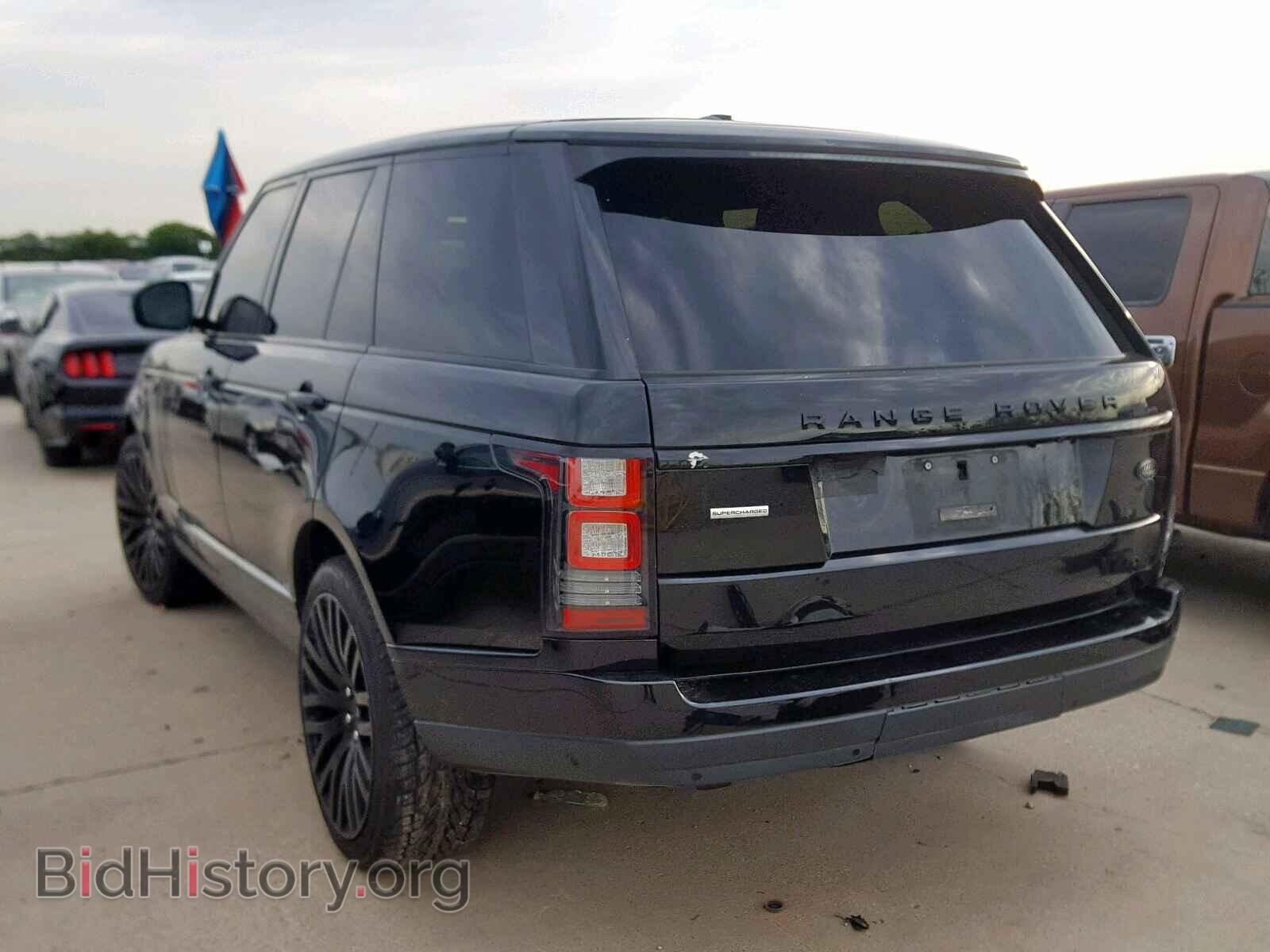 2015 LAND ROVER RANGE ROVE - VIN: SALGS2TF9FA208149 - Фото 3