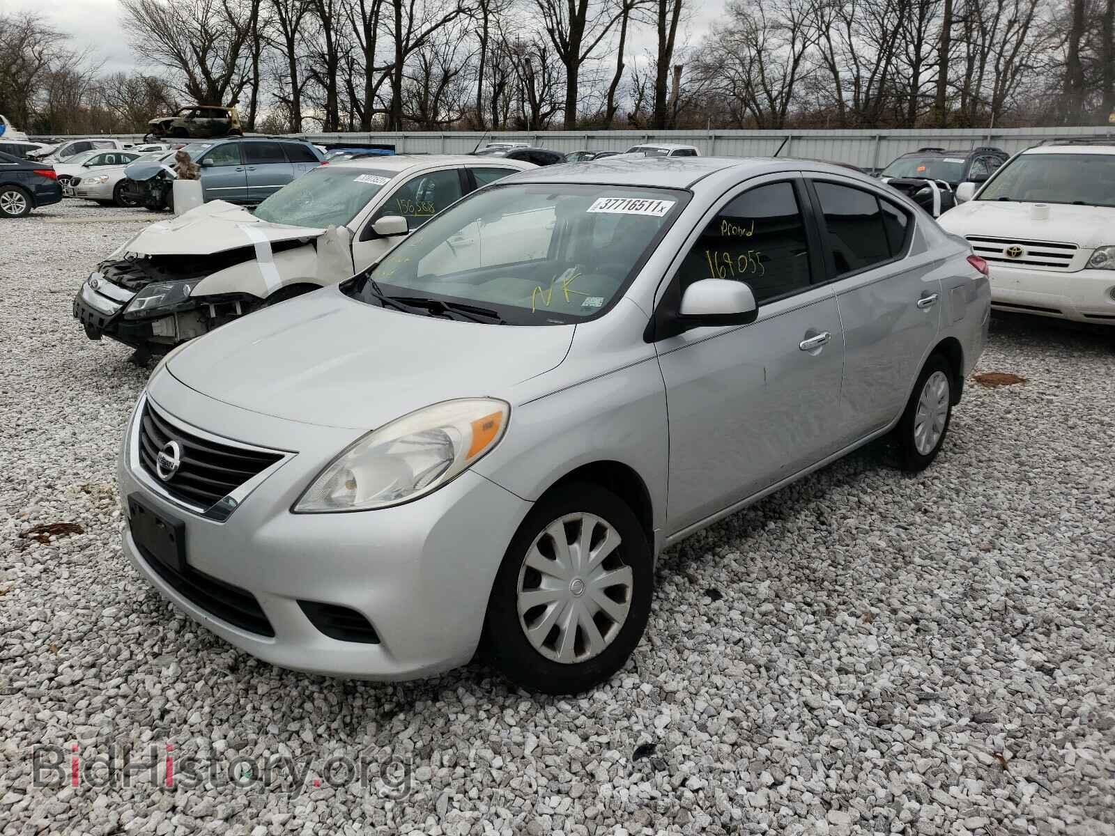 2012 NISSAN VERSA - VIN: 3N1CN7AP1CL896189 - Фото 2