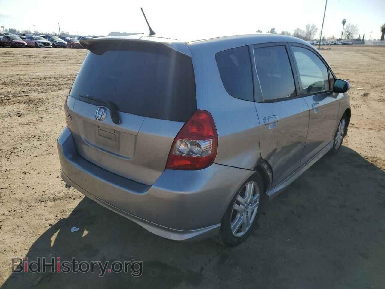 2007 HONDA FIT - VIN: JHMGD38607S037589 - Фото 3