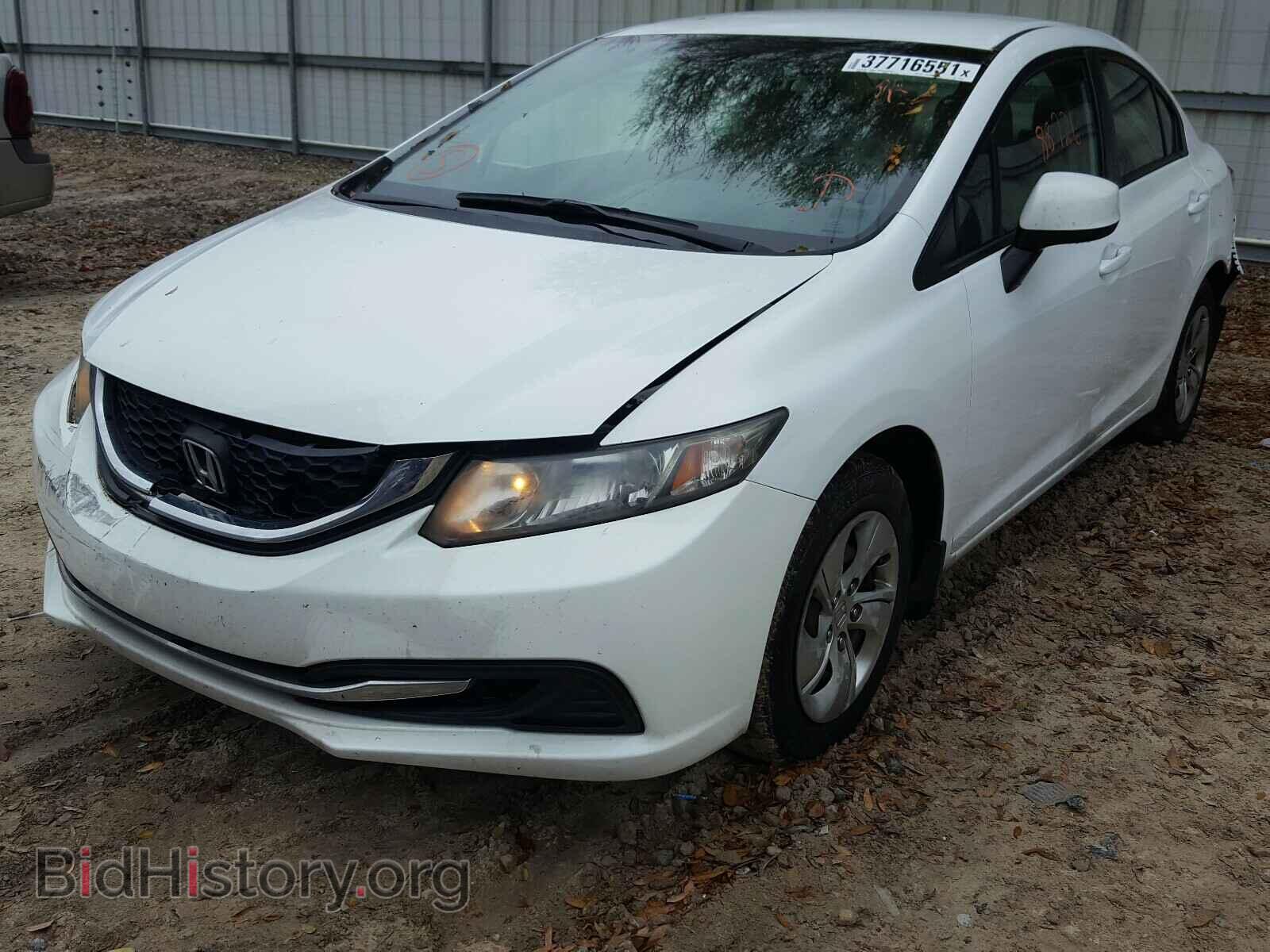 2013 HONDA CIVIC - VIN: 19XFB2F56DE035593 - Фото 2