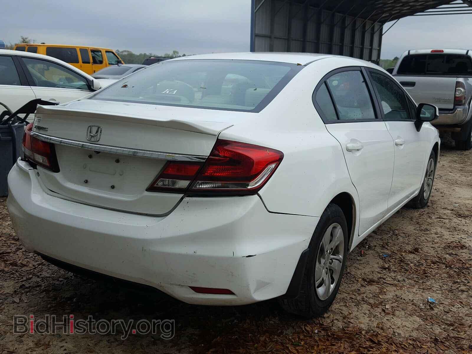 2013 HONDA CIVIC - VIN: 19XFB2F56DE035593 - Фото 4