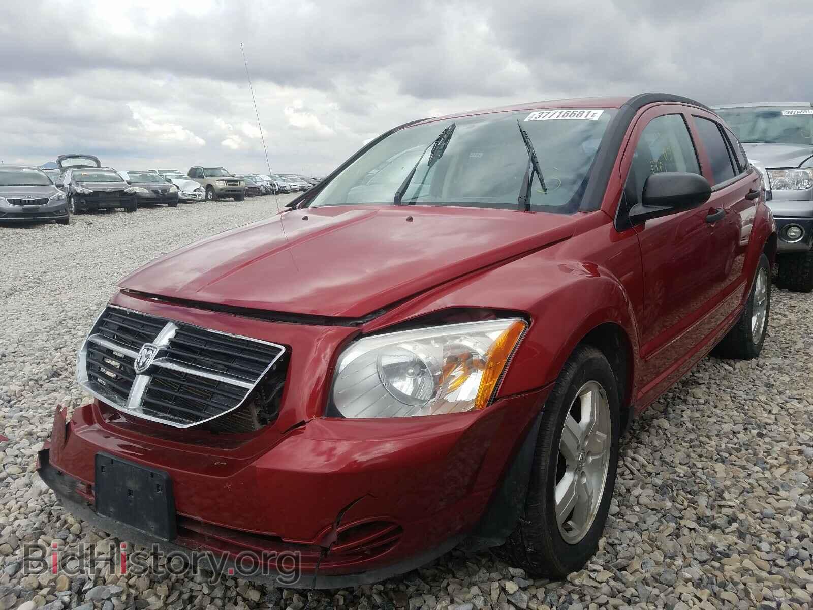 2007 DODGE CALIBER - VIN: 1B3HB48B07D252720 - Фото 2