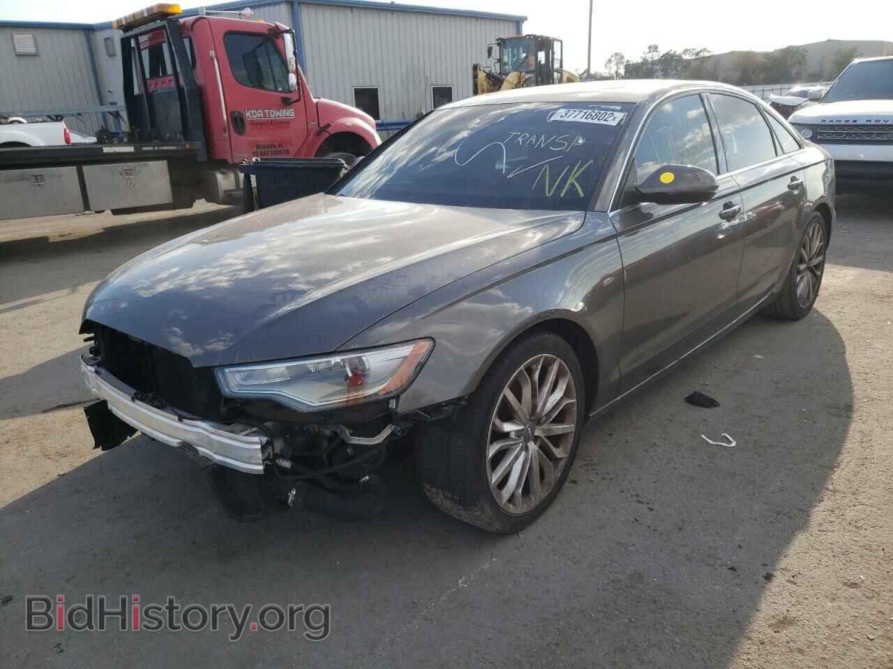 2013 AUDI A6 - VIN: WAUDFAFC9DN077057 - Photo 2