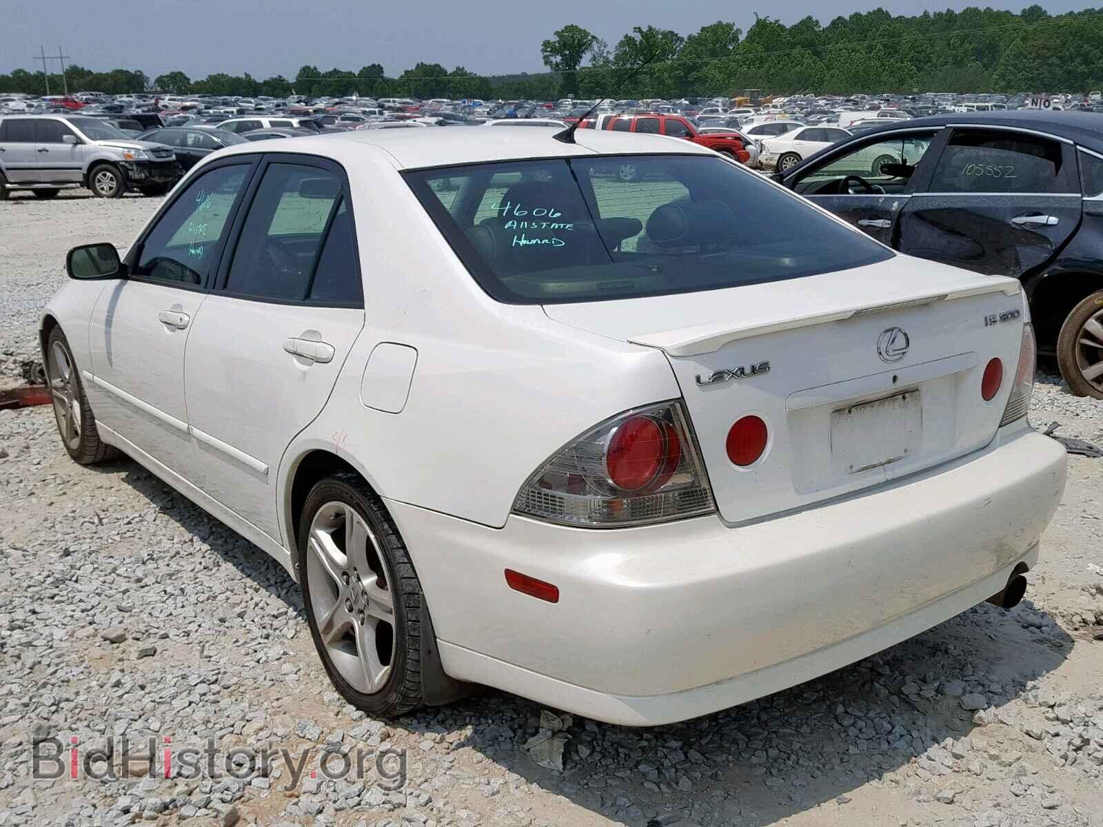 2002 LEXUS IS - VIN: JTHBD192420034483 - Фото 3
