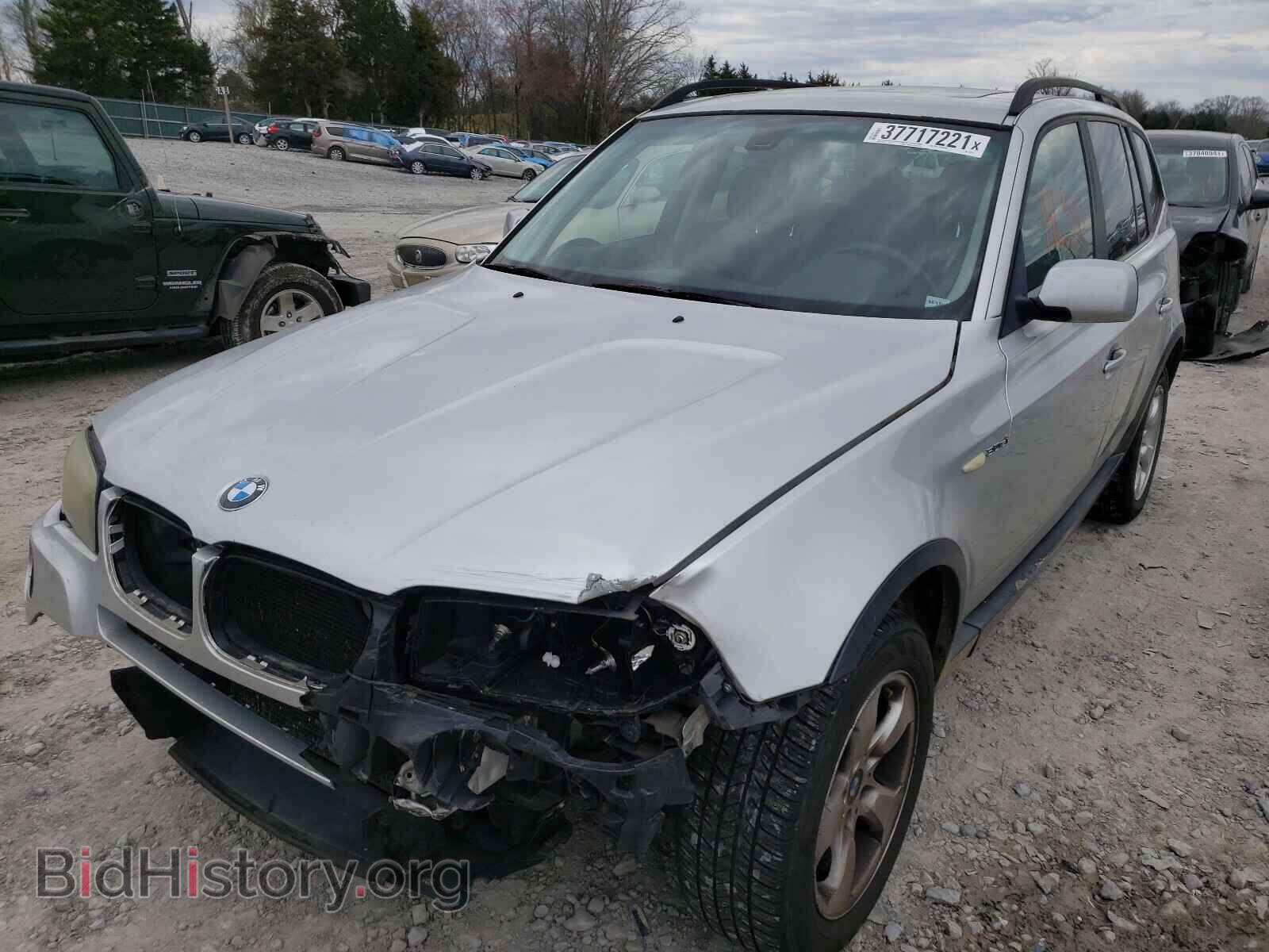 2008 BMW X3 - VIN: WBXPC93498WJ07178 - Фото 2