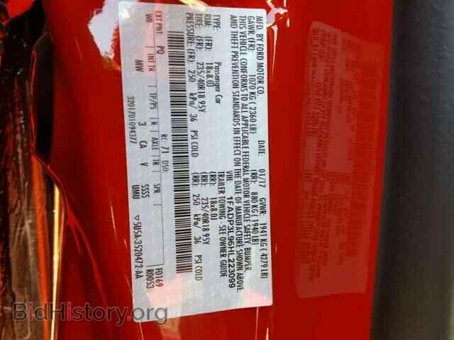 2017 FORD FOCUS - VIN: 1FADP3L96HL223099 - Photo 10
