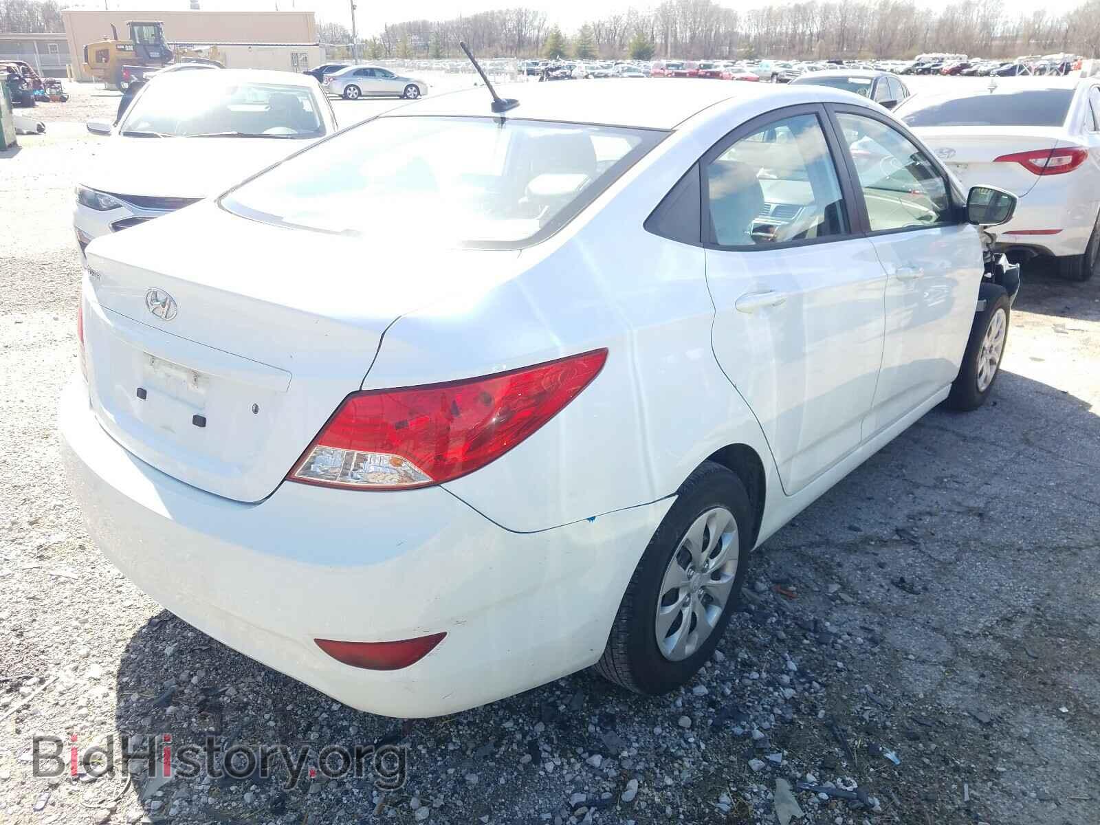 2014 HYUNDAI ACCENT - VIN: KMHCT4AE1EU661599 - Фото 4