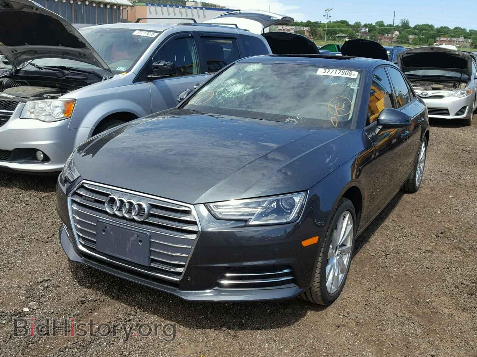2017 AUDI A4 - VIN: WAUANAF47HN001034 - Фото 2