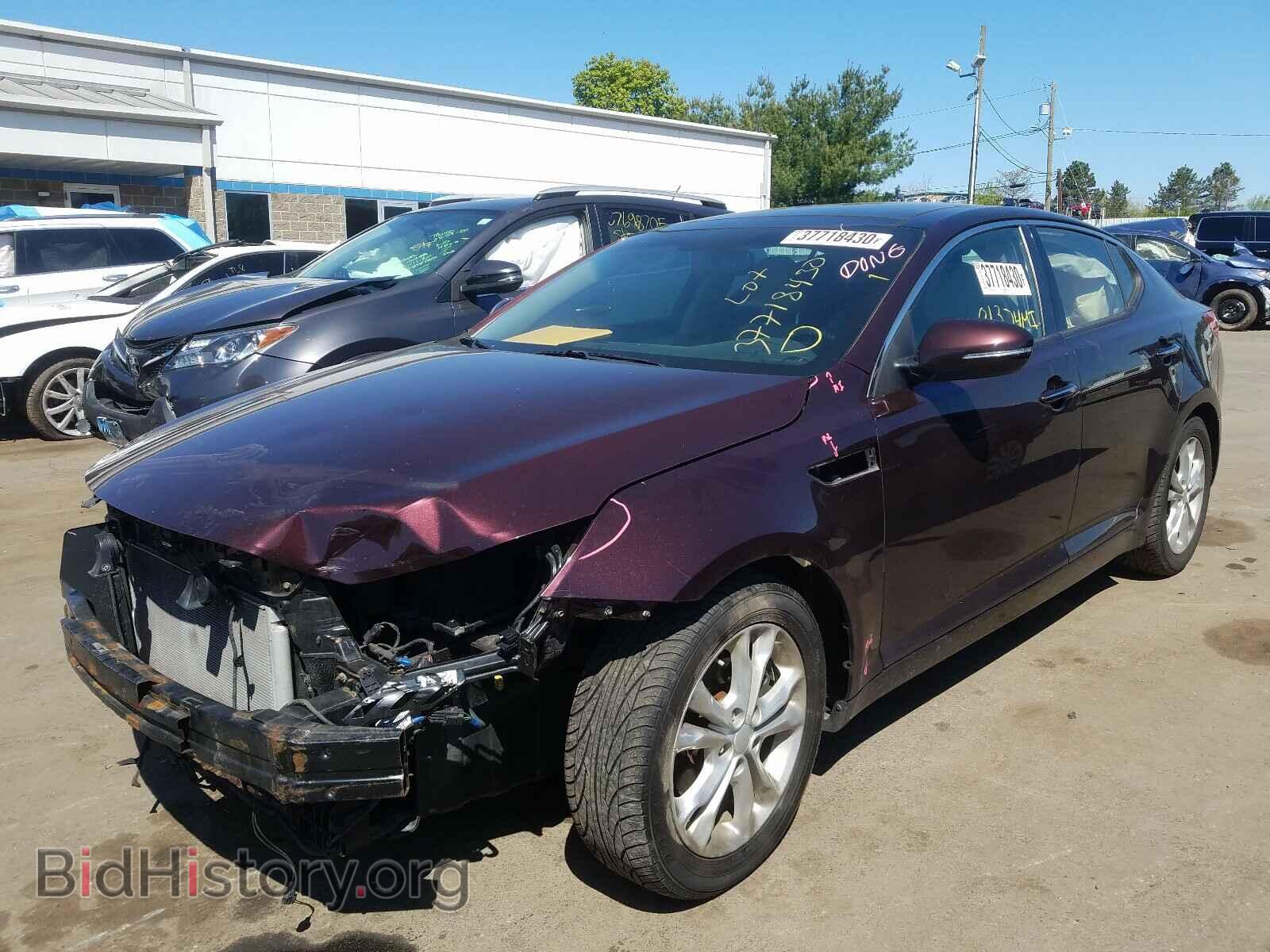 2013 KIA OPTIMA - VIN: 5XXGN4A77DG223319 - Фото 2