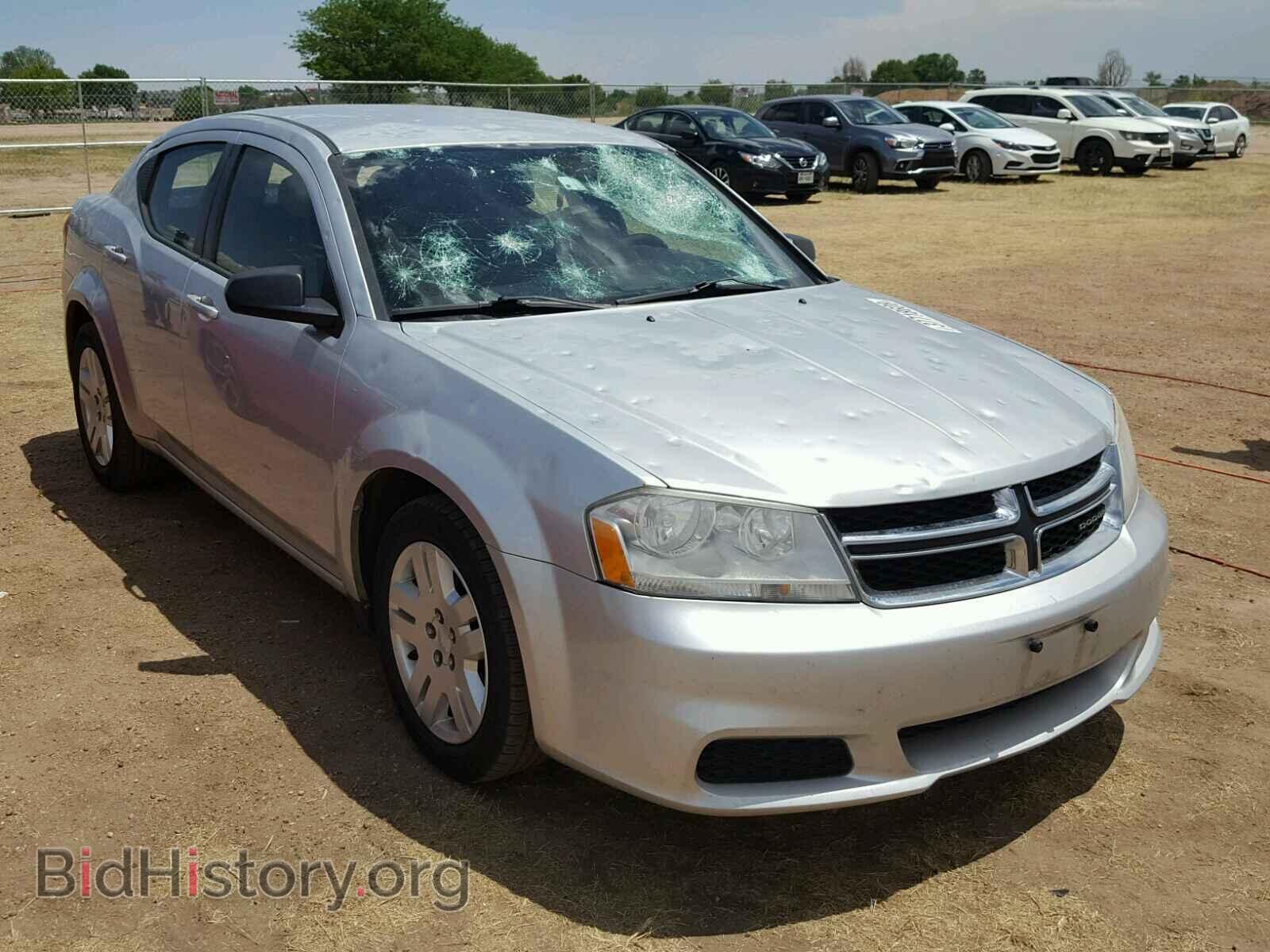 Фотография 1C3CDZAB6CN102985 - DODGE AVENGER 2012