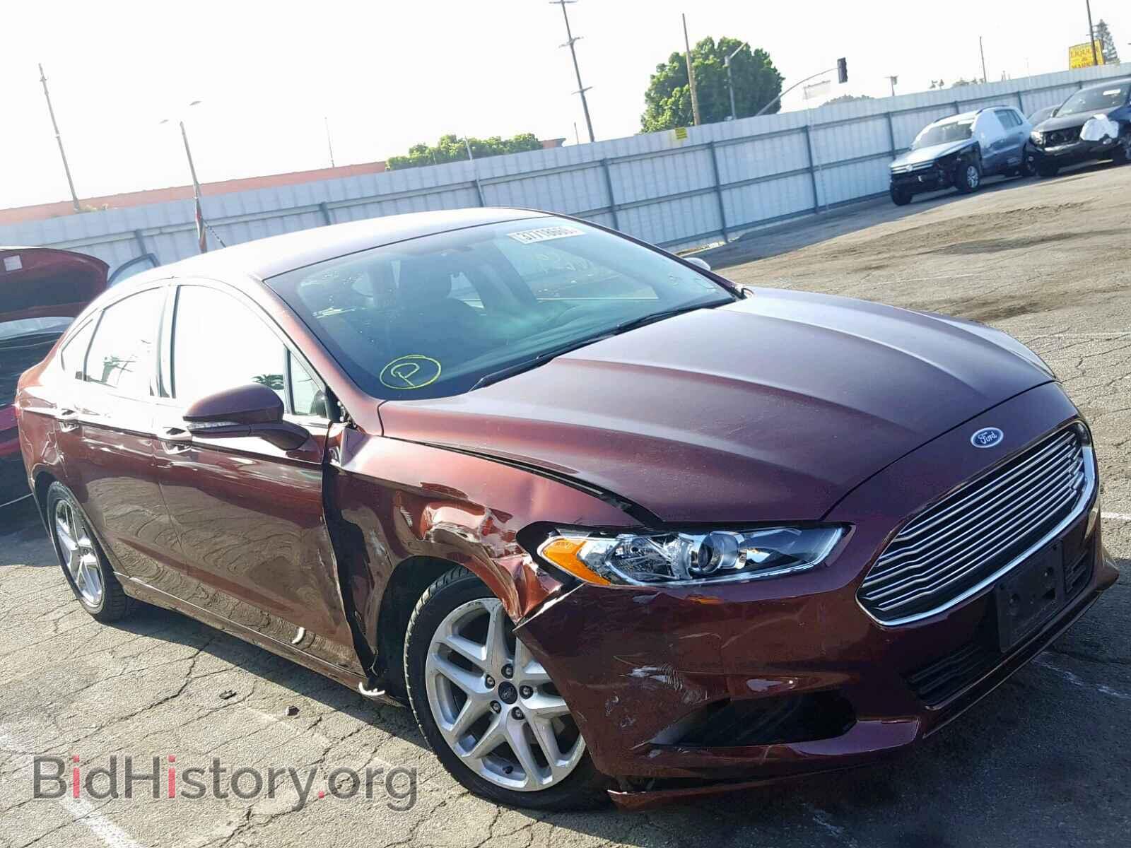 Фотография 3FA6P0H72GR306785 - FORD FUSION SE 2016