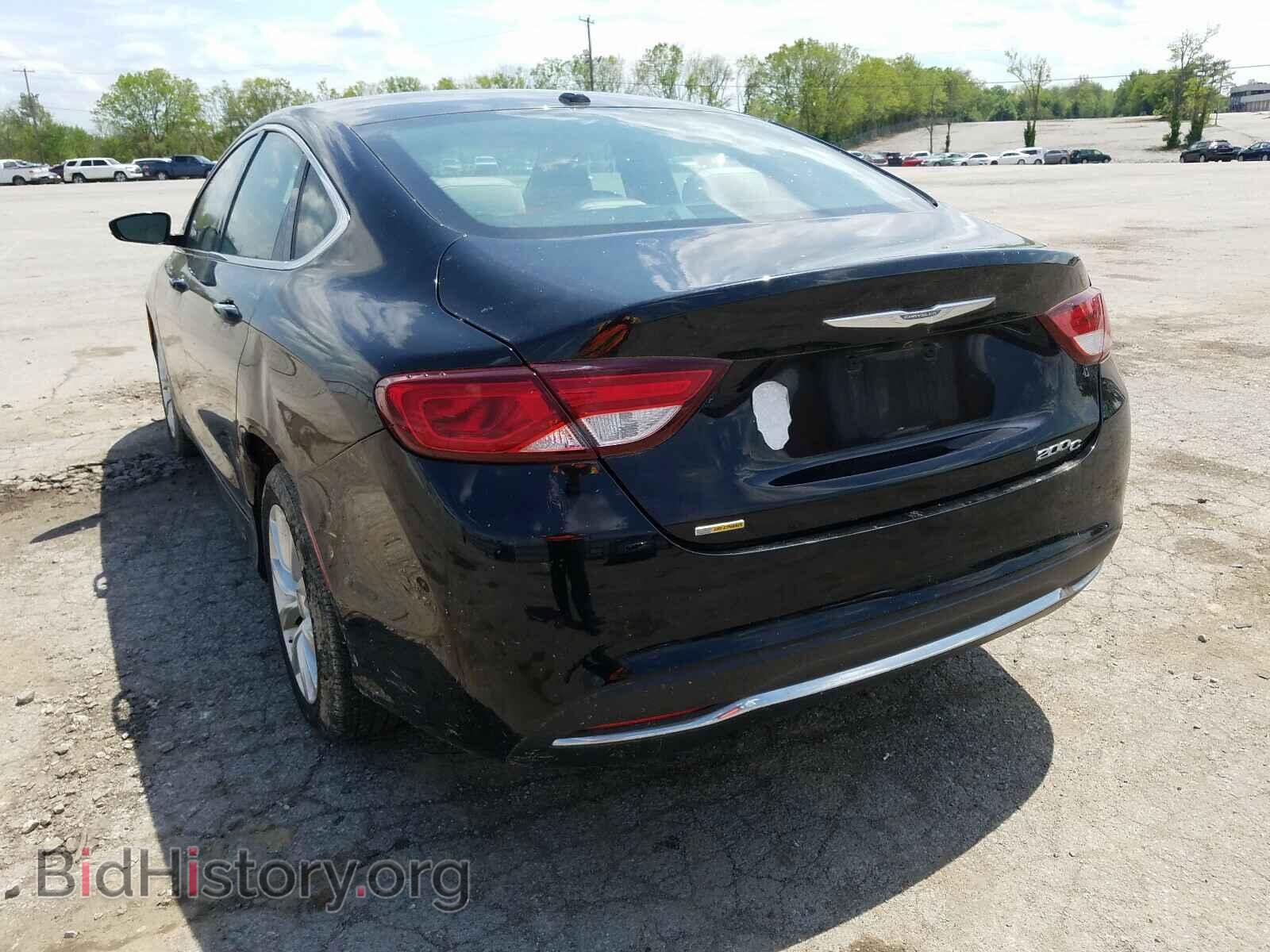 2015 CHRYSLER 200 - VIN: 1C3CCCCB1FN681126 - Фото 3
