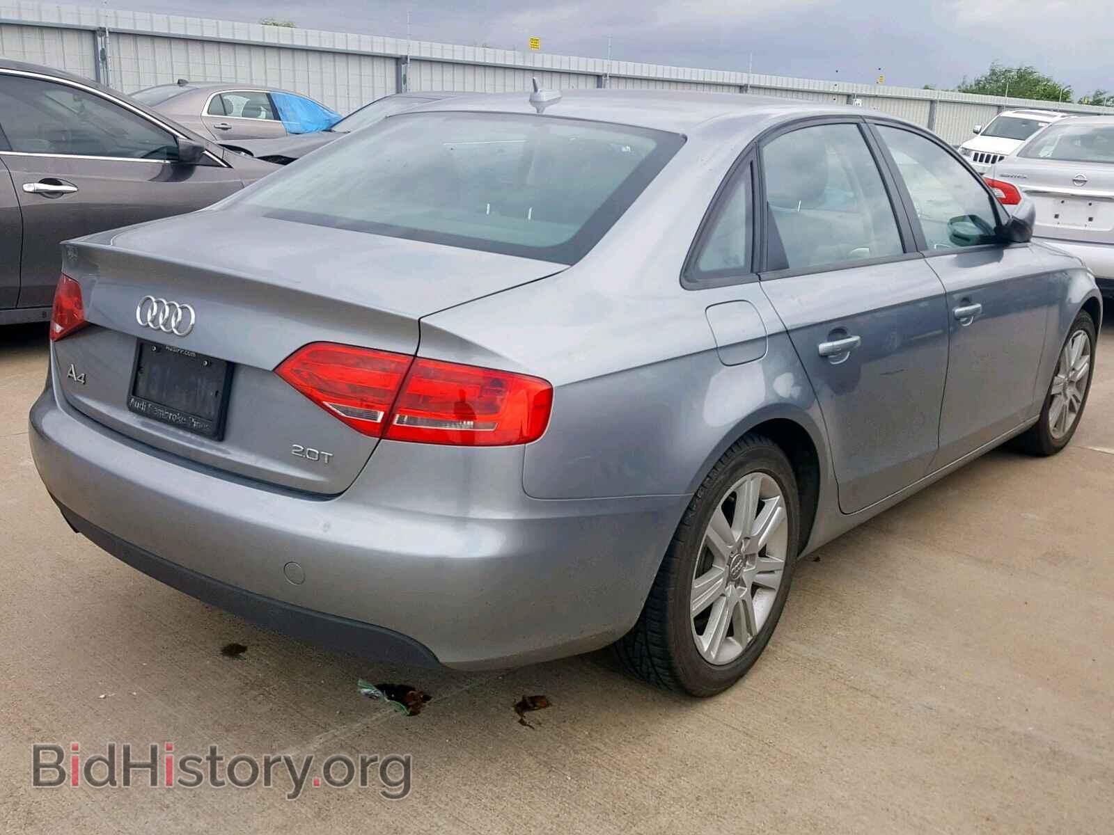 2011 AUDI A4 - VIN: WAUAFAFL9BN026822 - Фото 4
