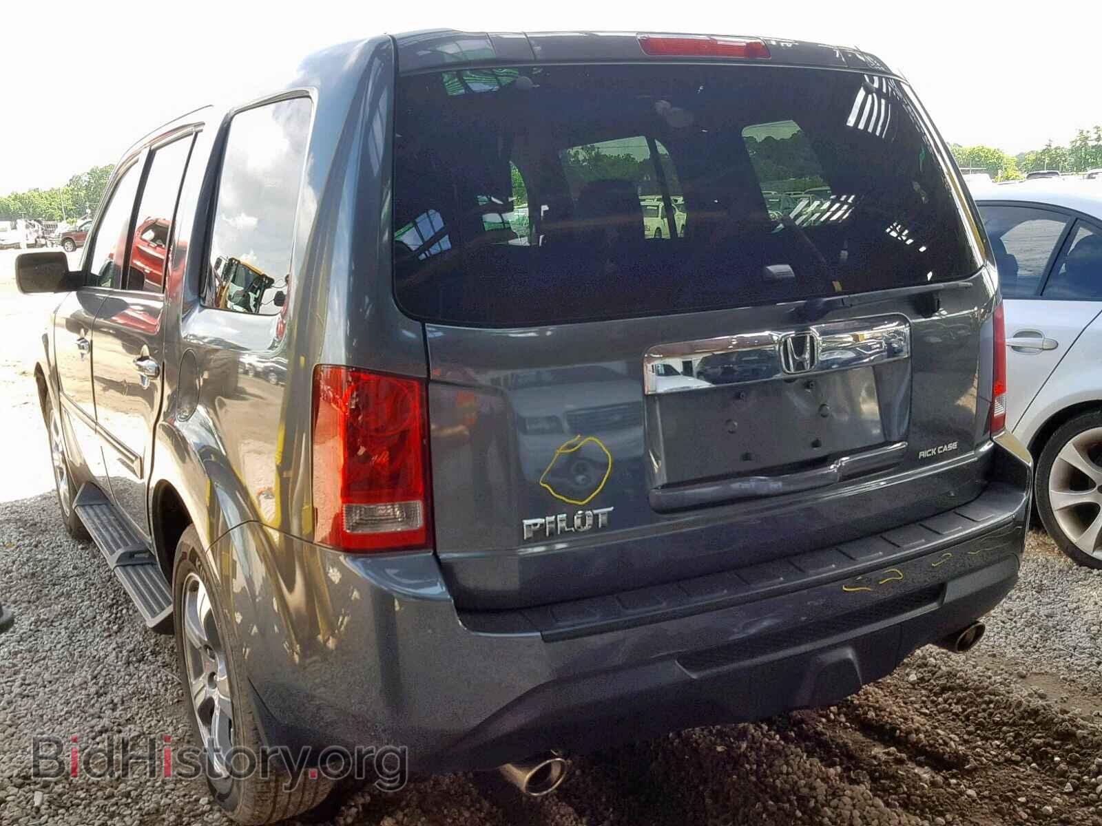 2013 HONDA PILOT EXL - VIN: 5FNYF3H51DB007033 - Фото 3