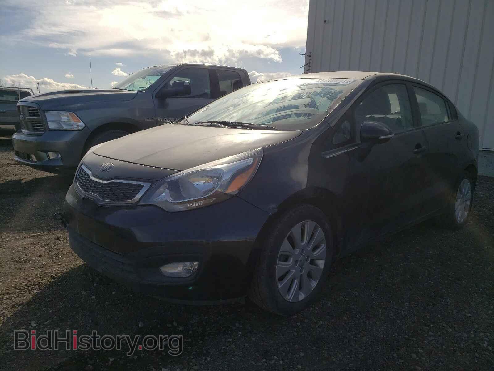 2014 KIA RIO - VIN: KNADN4A35E6366847 - Фото 2