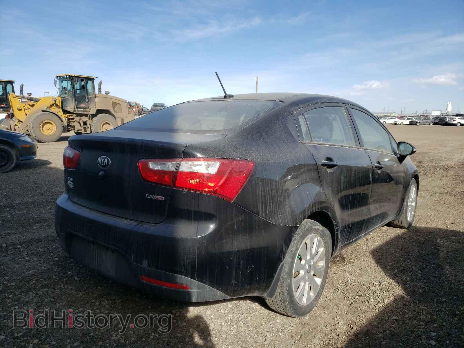 2014 KIA RIO - VIN: KNADN4A35E6366847 - Фото 4