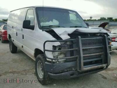2008 Ford ECONOLINE, белый — VIN 1FTNE24W88DB12907, Copart