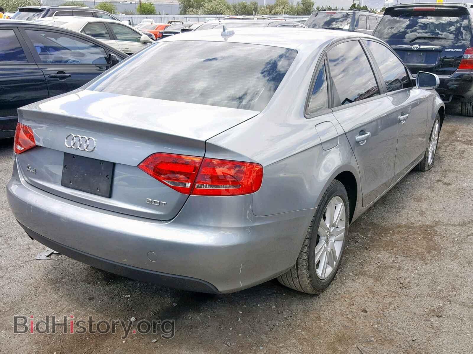 2011 AUDI A4 - VIN: WAUAFAFL7BN000655 - Фото 4