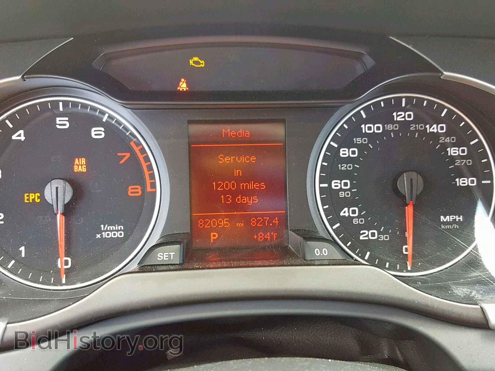 2011 AUDI A4 - VIN: WAUAFAFL7BN000655 - Фото 8