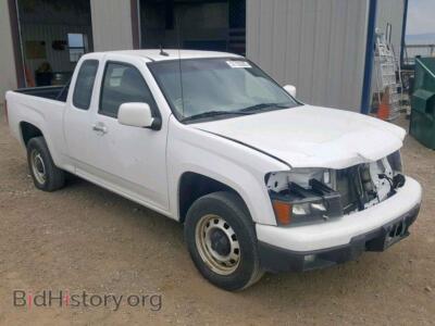 2012 Chevrolet COLORADO, белый — VIN 1GCESBF98C8143902, Copart